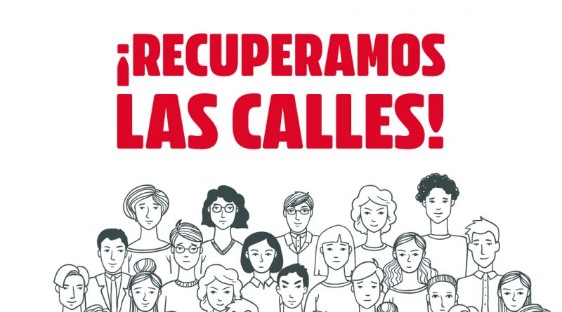 Cartel de la asamblea abierta de Izquierda Unida Valdepeñas